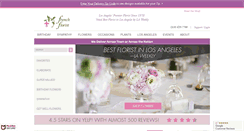 Desktop Screenshot of frenchflorist.com